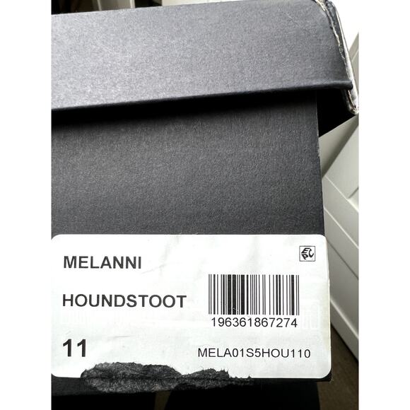 Betsey Johnson Melanni Houndstooth Block Heel Platform Sandal Black White 11 NIB - Picture 13 of 13